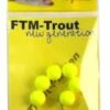 FTM New Generation Trout Pilots Geel Rond 10 Mm -Vissen Verkoop Winkel trout pilot geel 10 mm