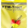 FTM New Generation Trout Pilots Geel/ Rood Ovaal 8,8 X 18,5 Mm -Vissen Verkoop Winkel trout pilots ovaal geel rood 18 5 mm
