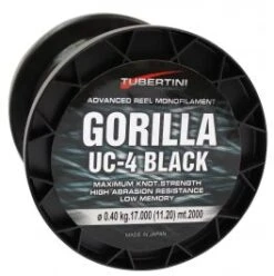 Tubertini UC 4 Gorilla Black 0.12 Mm 2000 Meter