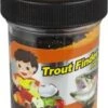 TFT Trout Finder Bait DRIJVEND Fruitsmaak Zwart/ Oranje -Vissen Verkoop Winkel zwart oranje fruit potje